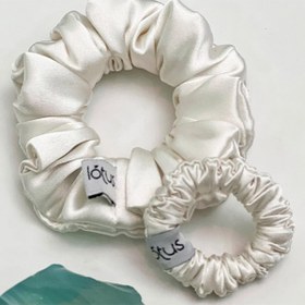 تصویر پک دو عددی اسکرانچی سفید 