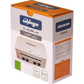 تصویر محافظ پیش کنتوری ۳۰ آمپر سیماران مدل SM-8800-W Simaran