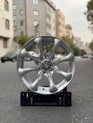 تصویر رینگ اسپرت سایز ۱۵ (۱۰۸-۱۰۰×۸) نقره‌ای Sport wheel size15"(8×100-108) Silver