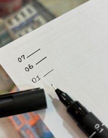 تصویر راپید یونی پین مشکی سایز 01 06 07 - 06 UNI PIN