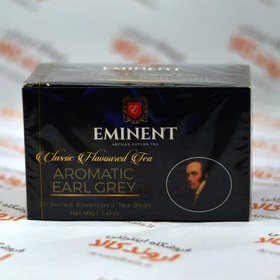 تصویر چای سیاه کیسه ای امیننت Eminent مدل Earl Grey 