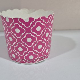 تصویر کاغذ کاپ کیک طرح‌دار ۱۰ عددی 