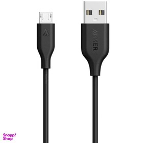 تصویر کابل تبدیل USB به microUSB انکر مدل A8132 PowerLine طول 0.9 متر 