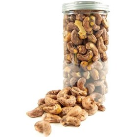 تصویر بادام هندی با پوست ظرف وکیوم 500گرمی 