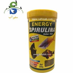 تصویر غذای پلیت متوسط اسپیرولینا انرژی 