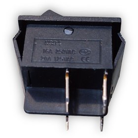 تصویر کلید راکر 16 آمپر مشکی 