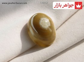 تصویر نگین عقیق باباقوری کد 130051 