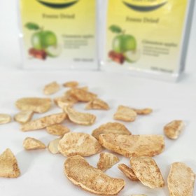 تصویر سیب دارچین فریزدرایر (پفک سیب دارچین) 