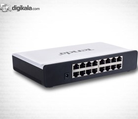 تصویر سوییچ شبکه دسکتاپ 16 پورت 10/100 تندا اس 16 Tenda 16-Port 10/100 Desktop Switch S16