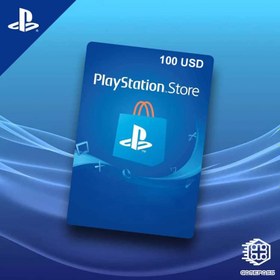 تصویر گیفت کارت 100 دلاری پلی‌استیشن PlayStation 100 Dollars Gift Card