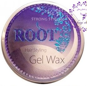 تصویر ژل واکس موی حالت دهنده قوی روت مدل R100 gel wax root