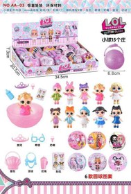 تصویر عروسک ال او ال شانسی سورپرایزی توپی ITEM NO _ 2226