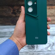 تصویر قاب پورشه دیزاین مناسب برای Redm A5 شیائومی Porsche Design سیلیکونی ژله ای محافظ لنز دار - سبز Redmi A5 case