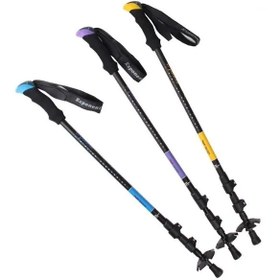 تصویر عصا ایکس پونت کلیپس پلاستیکی دسته اسفنجی X-Point Trekking Pole with Plastic Clips and Sponge Handle