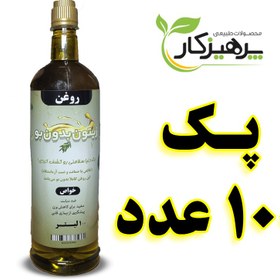 تصویر پک 100 عددی روغن زیتون بدون بو -ظرف یک لیتر 