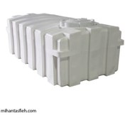 تصویر مخزن پلی اتیلن طبرستان ۱۰۰۰ لیتری مکعبی افقی سه لایه 