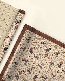 تصویر 3 برگ کاغذکادو لینن_ 1208 