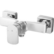 تصویر شیر توالت البرز روز مدل ویزارد رنگ مشکی 