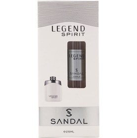 تصویر عطر جیبی مردانه مدل Legend Spirit حجم 25میل صندل ا Sandal Eau De Parfum Legend Spirit For Men 25ml Sandal Eau De Parfum Legend Spirit For Men 25ml