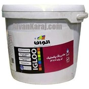 تصویر ماده رنگ تمام پلاستیک مشکی مات الوان (گالن3/5کیلویی) کد 899 