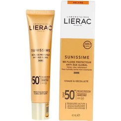 تصویر فلوئید ضد آفتاب لیراک مدل sunissime حجم 40 میلی لیتر Lierac