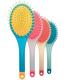 تصویر برس مو دکتر مورنینگ (Dr. Morning) مدل فانتزی پاستلی (ضد گره و سبک) 