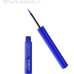 تصویر خط چشم مایع رنگی کیکو میلانو Super Color Waterproof Eyeliner Kiko Milano 