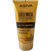 تصویر ماسک لایه بردار طلا آگیوا Agiva مدل Gold Skin Mask حجم 150 میل 