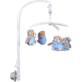 تصویر آویز تخت طرح خرس گیگلز Giggles Bed Hanger Bear Design