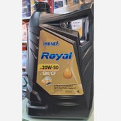 تصویر روغن موتور ایرانول رویال 20W50 SM حجم ۴ لیتر 
