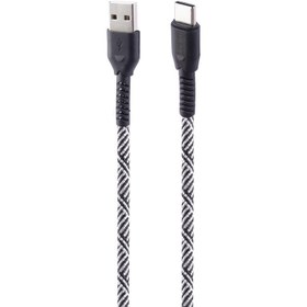 تصویر کابل تایپ سی Sibraton S233C 2.1A 1.1m SIBRATON S233C 2.1A 1.1M TYPE-C CABLE