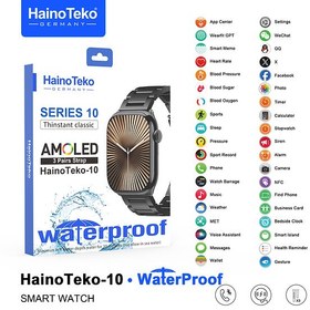 تصویر ساعت هوشمند HainoTeKo-10 Waterproof اصلی 