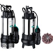 تصویر لجن کش فاضلابی استیل 15 متری سایز 2 اینچ شیمجه 