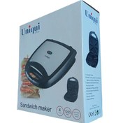 تصویر اسنک ساز وساندویچ ساز دو کاره یونیک مدل ۵۲۶۳ 