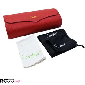 تصویر پک اورجینال عینک کارتیر با تمامی تجهیزات Cartier