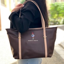 تصویر کیف زنانه تدی سایز بزرگ جنس چرم tedi bag