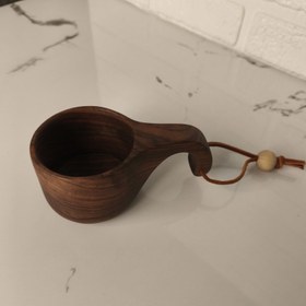 تصویر کوکسا(لیوان چوبی)دستساز گردو کد 284 