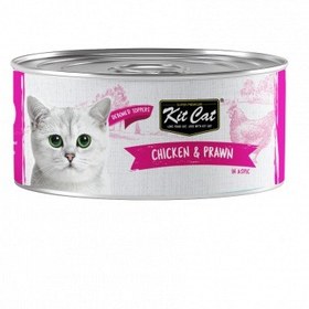 تصویر کنسرو کیت کت مرغ و میگو 