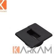 تصویر جا کابلی چهارگوش مشکی P75 نايس 