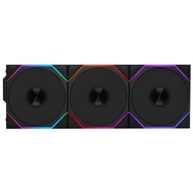 تصویر Lian-Li UNI FAN LCD TL 120 WIRELESS BLACK 3X 