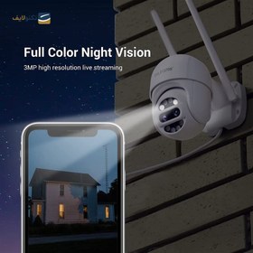 تصویر دوربین مداربسته بی سیم بلورمز مدل Lite 3 S21C Blurams Lite 3 S21C security camera