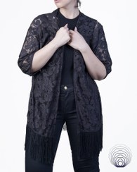 تصویر روپوش مجلسی دانتل 