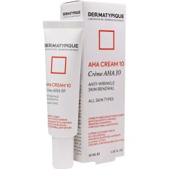 تصویر کرم لایه بردار AHA 10% درماتیپیک حجم 30 میلی لیتر 