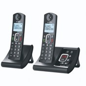 تصویر تلفن بی سیم آلکاتل مدل F685 Voice Duo alcatel f685 voice duo cordless phone