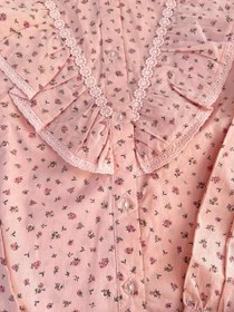 تصویر شوميز صورتي گلگلي H&M 