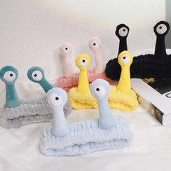 تصویر هدبند حوله ای مدل آدم فضایی 