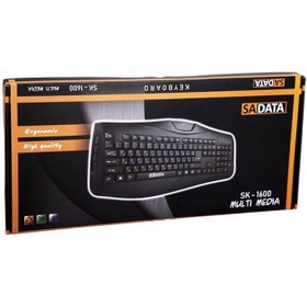 تصویر کیبورد سادیتا مدل SK-1600S 