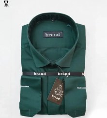 تصویر پیراهن کرپ دوشین سبز 