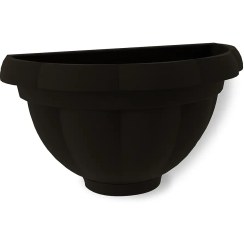 تصویر گلدان دیواری گل آذین کد ۴۳۵ سایز ۳ دهانه ۳۵ سانتیمتر 