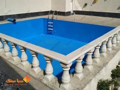 تصویر نرده سنگی (صراحی) طرح هما 